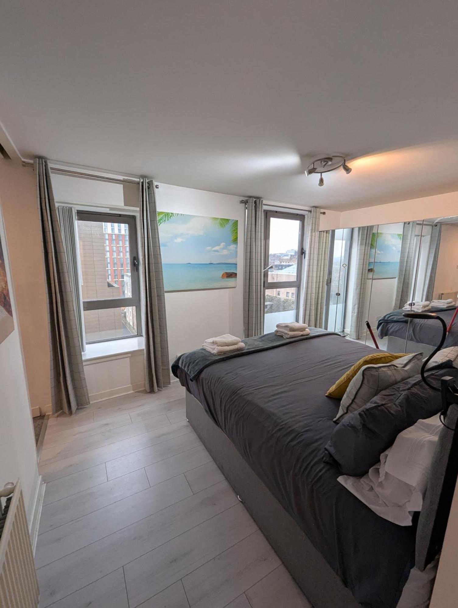 Glasgow City Centre Waterfront Apartment المظهر الخارجي الصورة